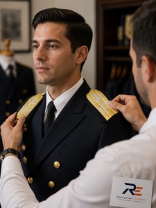 Epaulettes Uniformes para Hombros Fabricados con Materiales de Calidad para Aplicaciones de Vestimenta Profesional y Formal - Product Image 5