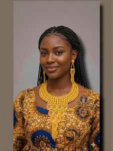 ชุดเครื่องประดับผู้หญิง AWAIS HOUSE แฟชั่นใหม่สไตล์ฮิปฮอป ทองเหลืองชุบทอง ประดับเพชร ลายอินฟินิตี้ สำหรับงานแต่งงานและงานปาร์ตี้ - Product Image 6