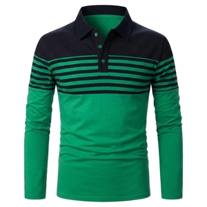 Camiseta Polo de Golf con Cuello en V, Personalizada con Logotipo Bordado, 40S, Lisa o Estampada, de Algodón y Spandex, para Hombre y Mujer, Venta al Por Mayor - Product Image 5