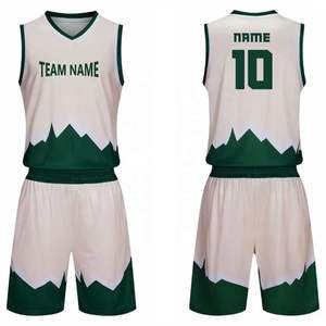 Uniforme de Baloncesto Deportivo Ligero de Último Diseño en Diferentes Colores, Cómodo, de Tela Suave de Poliéster 2025 - Product Image 5