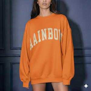 Sweat-shirt réversible à col montant et manches longues pour femme - Product Image 1