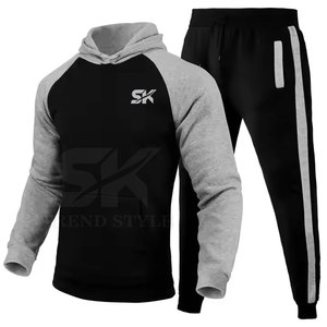 Chándal de algodón 100% con el último diseño, logotipo personalizado, talla grande, transpirable, para hombre, hecho en Pakistán. - Product Image 2