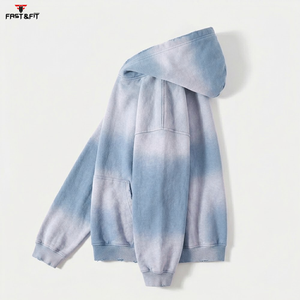เสื้อฮู้ดดี้ผู้ชายแบบซันเฟดสีพื้น ดีไซน์สั่งทำพิเศษ คุณภาพสูง เนื้อผ้าหนา ดีไซน์ยอดเยี่ยม ปี 2026 - Product Image 4