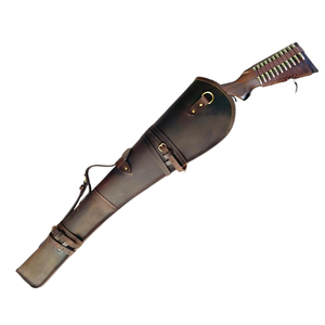 Sac à fusil 100 % cuir de haute qualité avec caractéristiques de tir en extérieur et matériau en cuir véritable, sac à fusil en cuir abordable - Product Image 3