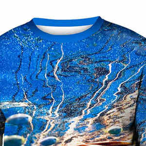 Chemise de pêche à manches longues pour homme, protection UPF 50+, impression par sublimation, séchage rapide, polyester, haut de gamme pour activités de plein air - Product Image 3