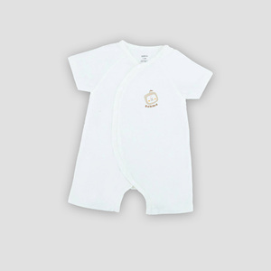 Mameluco de Bebé Unisex con Cierre Lateral, Manga Corta, Tejido de Bambú y Spandex, para las 4 Estaciones - Product Image 4