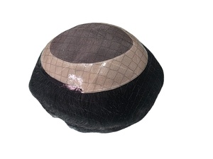 Perruque de vague d'eau indienne de haute qualité de Taz Hair pour hommes Remy Soft Mono Base Toupet System Made Bangladesh Loose Deep Wave Style - Product Image 6