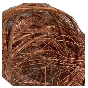 Déchets de fil de cuivre, cuivre nu brillant de haute pureté, Millberry 99,9%, qualité recyclage industriel, fournisseur en gros pour l'exportation - Product Image 1