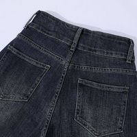 Celana Jeans Denim Pria Wanita Warna-warni Ringan Model Longgar Kasual Gaya Kaki Lebar untuk Musim Panas Jaket Denim Celana Model Baggy