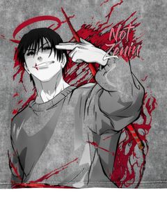 T-shirt graphique anime gris pour homme, en coton, coupe oversize, streetwear, imprimé, délavé vintage, décontracté, avec logo personnalisé, fabricant OEM, fournisseur - Product Image 4