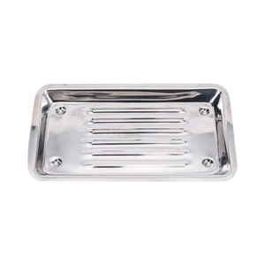 RAICES Enterprises - Tapa para Bandeja de Instrumentos Médicos de Acero Inoxidable de Alta Calidad, Asa Profesional para Utensilios Quirúrgicos, Laboratorio, Hospital - Product Image 1