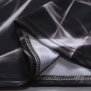 Últimos Diseños de Camisetas Sublimadas para Hombre, Alta Calidad, Transpirables, Cómodas, de Venta Caliente, Ecológicas, 100% Poliéster, Tela de Lona - Product Image 5