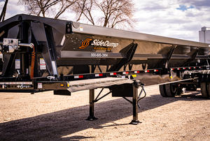 High Quality Steel ConstructionDumper <b>Trailer</b> Heavy Duty Hydraulic Tipping <b>Trailer</b> For Sand Gravel And Stone Transport Wholesale - Product Image 2