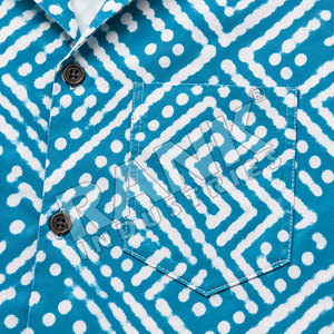 Chemises de plage pour hommes en polyester et élasthanne, imprimées, fabriquées au Pakistan. - Product Image 6