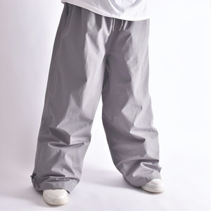 Pantalon de ski de grande taille, nouveau style, coupe-vent, respirant, imperméable, avec fermeture éclair, pantalon de paquet, ample et imprimé - Product Image 1
