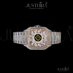 Reloj Mecánico de Acero Inoxidable para Hombre, con Diamantes de Imitación, Cristal VVS Moissanite, Resistente al Agua 3BAR, Superventas - Product Image 3