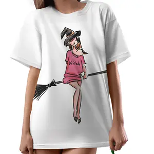 定制顶级销售女式t恤超大号高品质优质设计女式圣杯t恤批量供应商形式BD