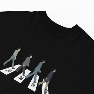 T-shirt en tissu 100% coton avec impression DTF personnalisée, pour un style décontracté ou streetwear, confortable et de qualité supérieure pour homme - Product Image 4