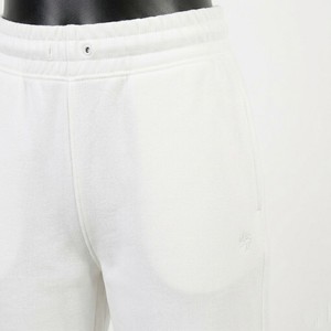 New Design <b>White</b> Embroidered Flame Flare Pants Women Casual Loose Fit Knee Length Drawstring Waist Cotton Sweatpants - Product Image 3