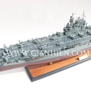 Gia Nhienメーカーがカスタムデザインを承認低MOQ HMASパースD38駆逐艦木製ハンドクラフト