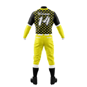 Uniformes de Béisbol Unisex Personalizados, Transpirables, 100% Poliéster, Alta Calidad, Venta al Por Mayor con Diseños y Colores Personalizados - Product Image 3