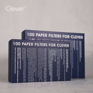Papel Filtro de Café Clever, Trapezoidal, Pulpa de Madera Natural, Desechable, Hecho en Japón, Alta Calidad, Clásico, Compatible con el Dripper Clever S - Product Image 6