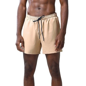 Shorts de golf décontractés pour hommes en polyester et coton, couleur unie, personnalisables avec logo, séchage rapide, évacuation de l'humidité, modèle 2026 - Product Image 2