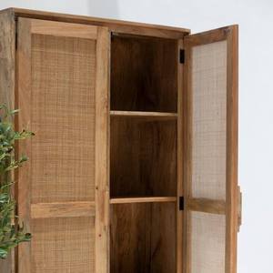 ตู้เสื้อผ้าประตูหวายแวนดานา ออเรโอ เซียร์รา พร้อมลิ้นชักหนึ่งช่อง ดีไซน์เก็บของทันสมัยแบบสานธรรมชาติ - Product Image 6