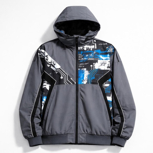 Chándal tecnológico para hombre con diseño utilitario y bolsillos con cremallera para un almacenamiento seguro. - Product Image 4