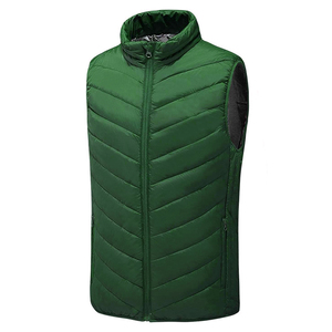 Gilets matelassés personnalisés OEM, vestes d'équitation chaudes, vêtements d'hiver décontractés, gilets rembourrés pour hommes. - Product Image 4