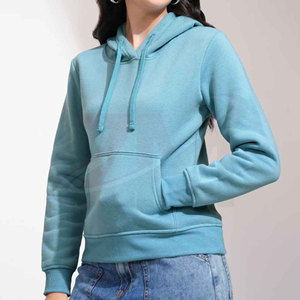 เสื้อฮู้ดผู้หญิงไล่เฉดสี แขนยาว สวมใส่สบาย ผลิตจากโพลีเอสเตอร์ 100% ระบายอากาศได้ดี เหมาะสำหรับใส่ในฤดูใบไม้ผลิ - Product Image 1