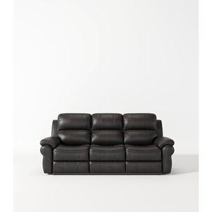 Divano Reclinabile Elettrico Espresso con Tessuto Traspirante, Tavolino Abbattibile, Pulsante USB e Caricatore Wireless - Product Image 2