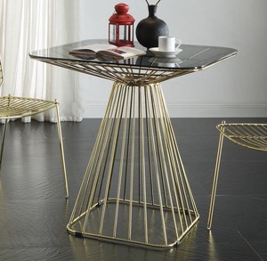 Table basse en bois moderne, design scandinave, plateau rond, meubles décoratifs pour salon - Product Image 5