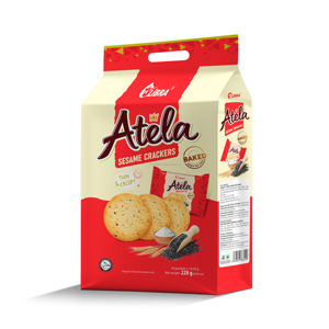 ATELA 228g de biscuits vietnamiens sains croustillants à saveur salée et sucrée Vente en gros de sachets Fmcg Fabricant de produits de boulangerie - Product Image 2