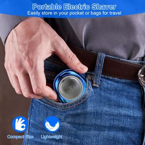 Rasoio Elettrico Portatile Ricaricabile per Uomo con Display LED Digitale Tipo-C e Regolabarba per Uso Domestico - Product Image 6