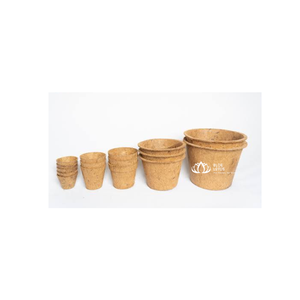 Pot en fibre de coco écologique GREEN pour semis, conteneur de culture pour pépinière, style campagnard Blue Lotus Ben Tre, vente en gros - Product Image 1