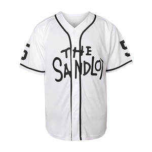 Maillots de baseball personnalisés de haute qualité en gros, chemises respirantes pour le softball, uniformes de style américain - Product Image 1