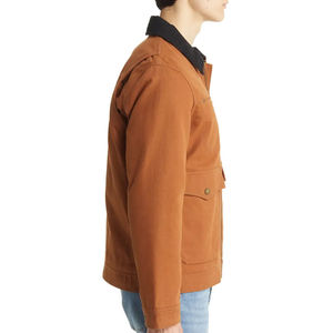 Men’s <b>Canvas</b> Safari <b>Jacket</b> – Turn-Down Collar, 100% Cotton Durable <b>Work</b> Outerwear, Fashion Casual Plus-Size Korean Style Coat - Product Image 4