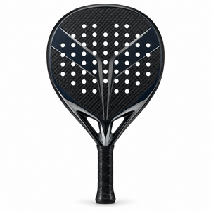 Raquette de tennis en fibre de carbone Teardrop avec motif de cordage 16x20 et poignée antidérapante pour joueurs universels - Product Image 2