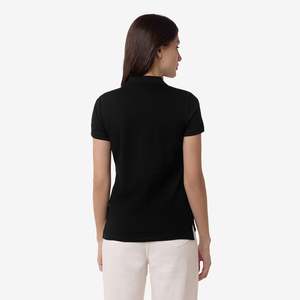 Polos Casuales de Primavera/Verano de Alta Calidad Personalizados, Cuello Polo, Manga Corta, Diseño Simple para Mujer - Product Image 2