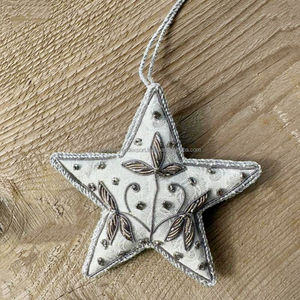 Adorno para cupcakes con cuentas de Zari, decoración colgante bordada festiva con cristales multicolores, adorno de árbol dulce para vacaciones - Product Image 3