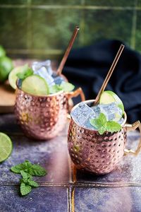 Hammered copper drink mug set tundra sunrise beverage <b>cups</b> <b>reusable</b> handcrafted cocktail mugs premium durable - Product Image 4
