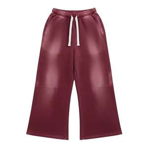 Pantalones Casuales de Hombre, Diseño de Invierno, Ligeros, Lavado Medio Claro, Antiarrugas, Poliéster/Algodón, Cierre con Cordón, Tendencia Actual - Product Image 5