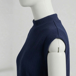 High Quality Control Women's Elastic Waist Fleece Sleepwear Gown Set Soft 100% Cotton Long Active Wear Comfortable Solid Color - Product Image 5