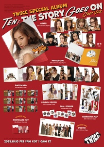 [Album original coréen] TWICE - TEN THE STORY GOES ON (Version Cast) - Product Image 2