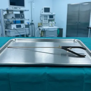 Laparoscopic for Type Manual Needle Holder Straight Jaw High Quality Reusable Surgical Instrument <b>Set</b> - Product Image 6