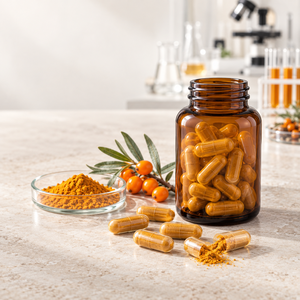 Cápsulas de Polvo de Fruta de Espino Amarillo 500 mg – 60 Unidades Cápsulas Naturales de Baya de Espino Amarillo – 500 mg Extracto de Espino Amarillo - Product Image 4