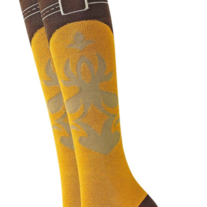 Chaussettes d'équitation en tissu premium et finition soignée, avec tissu extensible et confortables pour le mouvement en équitation, en vente - Product Image 6