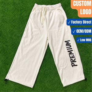 Pantalones de Danza de Pierna Ancha de Forro Polar para Mujer, con Logotipo Personalizado, Holgados, para Ensayo, Venta al por Mayor - Product Image 1