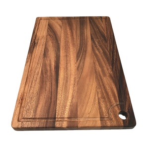 Tabla de Cortar Rectangular de Madera de Acacia Walnu 2023, 1.5 cm de Grosor, Apta para Lavavajillas, Ecológica, para Pan y Charcutería - Product Image 5